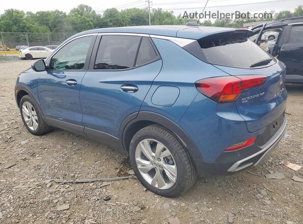 KL4AMCSL1RB157128 2024 BUICK ENCORE Синий Задняя левая четверть