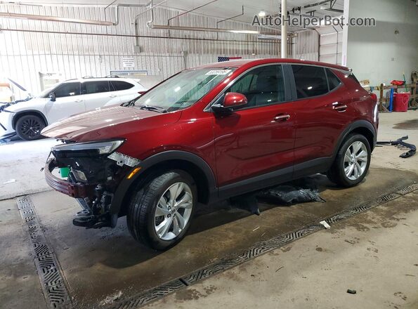 KL4AMCSL2RB176366 2024 BUICK ENCORE Red Vista tres cuartos delantera izquierda