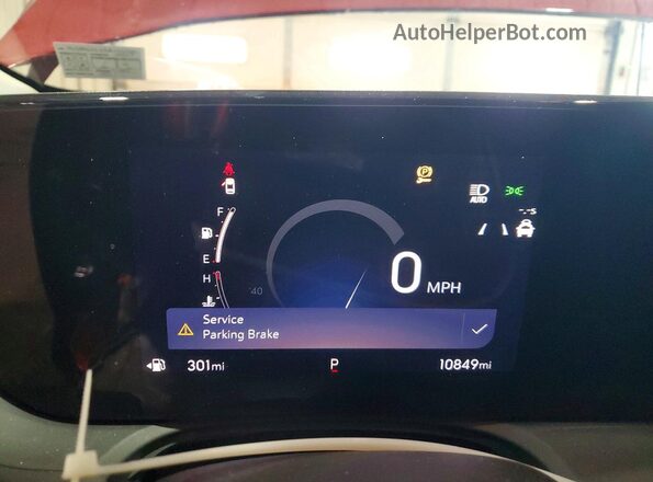 KL4AMCSL2RB176366 2024 BUICK ENCORE Red Vista del cuadro de instrumentos