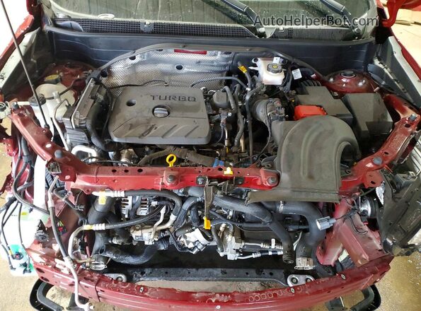 KL4AMCSL2RB176366 2024 BUICK ENCORE Red Vista del compartimento del motor