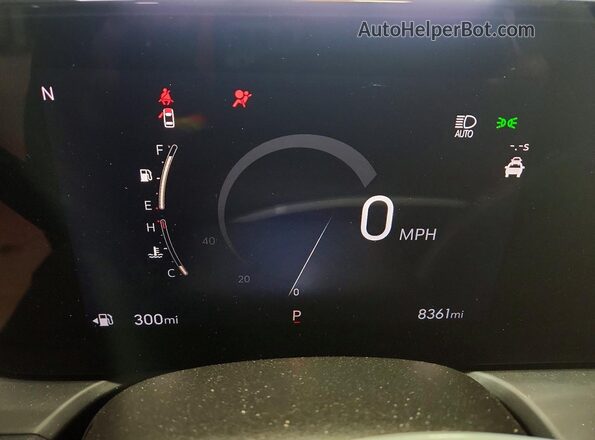 KL4AMCSL7SB074437 2025 BUICK ENCORE Red Սարքավորումների վահանակի տեսք
