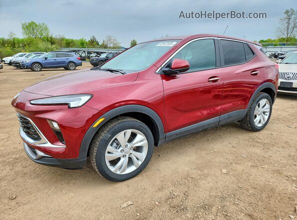 KL4AMCSL9RB063093 2024 BUICK ENCORE Бордовый Передняя левая четверть