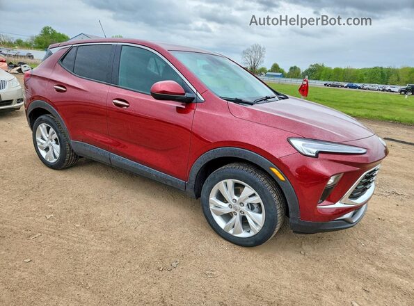 KL4AMCSL9RB063093 2024 BUICK ENCORE Бордовый Передняя правая четверть