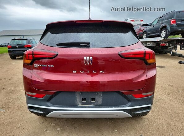 KL4AMCSL9RB063093 2024 BUICK ENCORE Бордовый Вид сзади