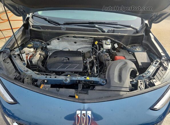 KL4AMDSL3RB026448 2024 BUICK ENCORE Blue Widok komory silnika