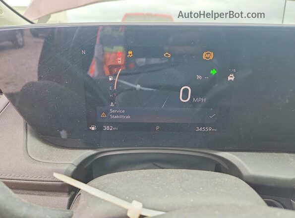 KL4AMDSL7RB006350 2024 BUICK ENCORE Красный Вид щитка приборов