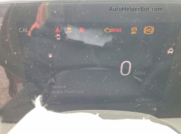 KL4AMESL1RB165872 2024 BUICK ENCORE Оранжевый Вид щитка приборов
