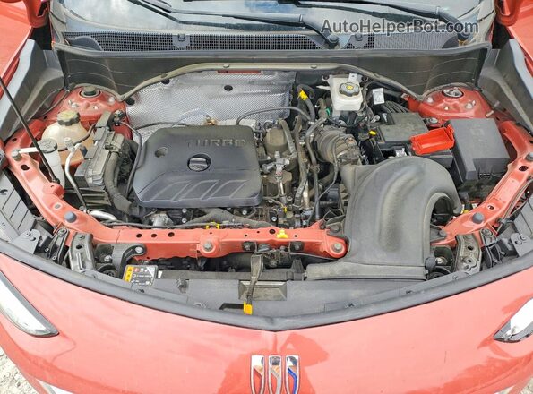 KL4AMESL1RB165872 2024 BUICK ENCORE Оранжевый Вид подкапотного пространства
