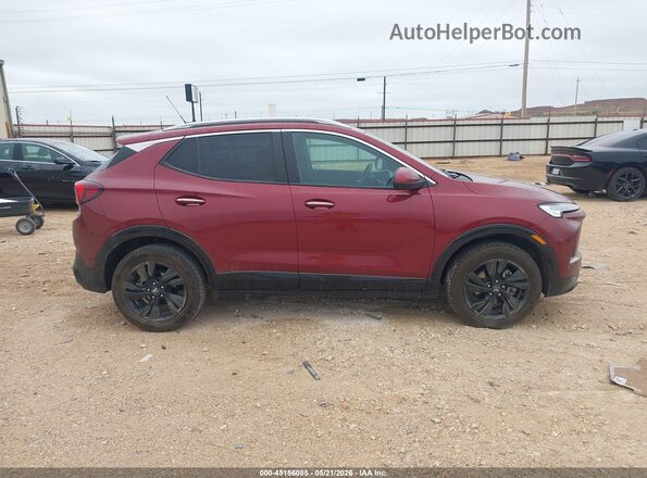 KL4AMESL4RB185937 2024 BUICK ENCORE Темно-бордовый Вид задней части салона