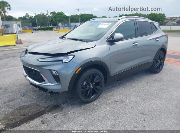 KL4AMESL9RB195721 2024 BUICK ENCORE Серебряный Передняя левая четверть