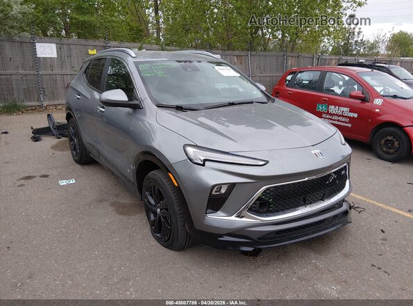 KL4AMESLXRB215961 2024 BUICK ENCORE Серый Передняя правая четверть
