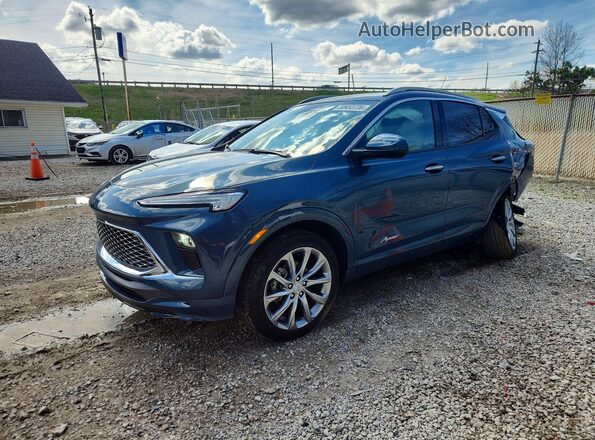 KL4AMGSL2RB109788 2024 BUICK ENCORE Синий Передняя левая четверть