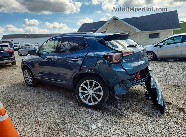 KL4AMGSL2RB109788 2024 BUICK ENCORE Синий Задняя левая четверть