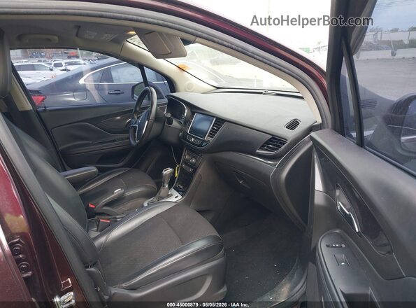 KL4CJ1SB5JB538935 2018 BUICK ENCORE Фиолетовый Вид салона спереди