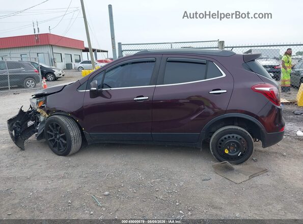 KL4CJ1SB5JB538935 2018 BUICK ENCORE Фиолетовый Панорамный вид салона 360°