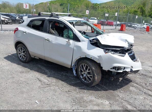 KL4CJ2SB3JB653183 2018 BUICK ENCORE White Передня права чверть