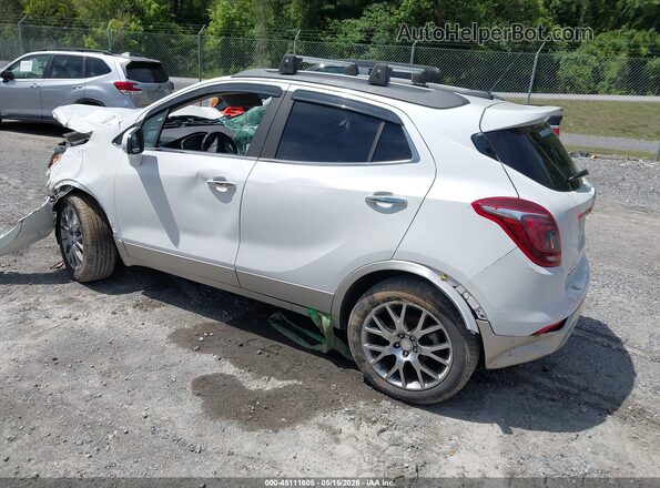 KL4CJ2SB3JB653183 2018 BUICK ENCORE White Задня ліва чверть