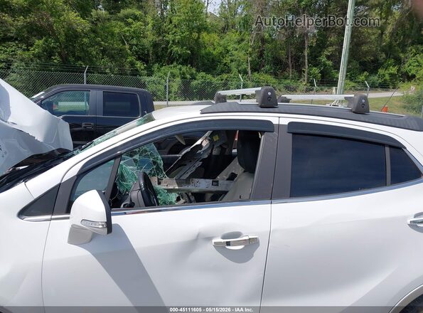 KL4CJ2SB3JB653183 2018 BUICK ENCORE White Вид панелі приладів