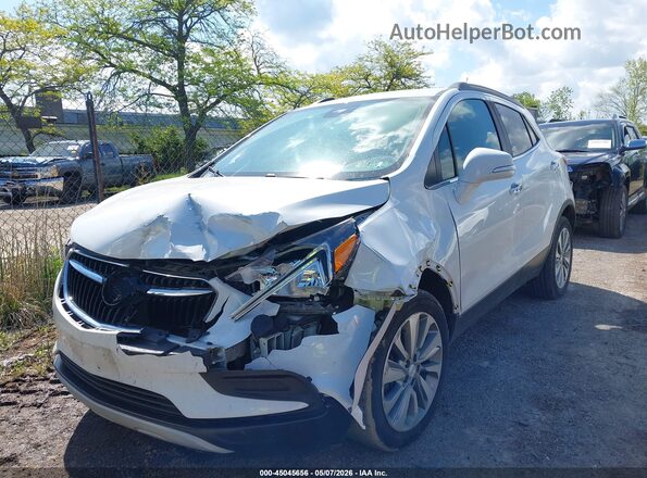 KL4CJASB0HB008592 2017 BUICK ENCORE White Przód lewy