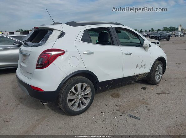 KL4CJASB0KB819185 2019 BUICK ENCORE Белый Задняя правая четверть