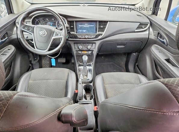 KL4CJASB1HB073452 2017 BUICK ENCORE Синий Вид панели приборов