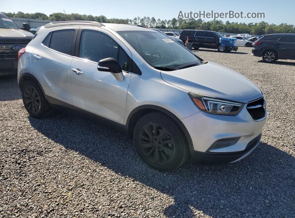 KL4CJASB1KB700965 2019 BUICK ENCORE Серебряный Передняя правая четверть