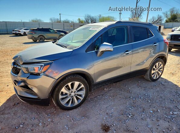 KL4CJASB1KB726661 2019 BUICK ENCORE Gray Vista tres cuartos delantera izquierda