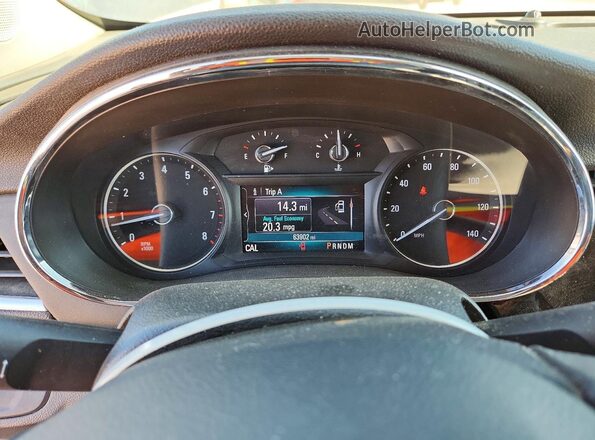 KL4CJASB1KB726661 2019 BUICK ENCORE Gray Vista del cuadro de instrumentos