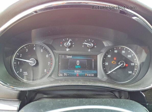 KL4CJASB1KB836741 2019 BUICK ENCORE Red Սարքավորումների վահանակի տեսք