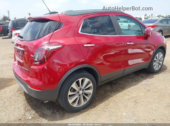 KL4CJASB1LB022834 2020 BUICK ENCORE Красный Задняя правая четверть