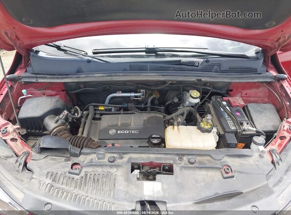 KL4CJASB1LB022834 2020 BUICK ENCORE Красный Вид сзади