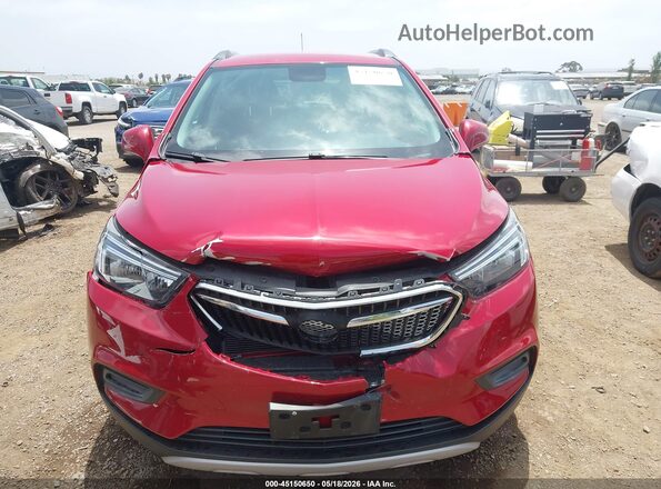 KL4CJASB1LB022834 2020 BUICK ENCORE Красный Вид щитка приборов