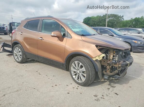 KL4CJASB2HB066025 2017 BUICK ENCORE Tan Trasero derecho
