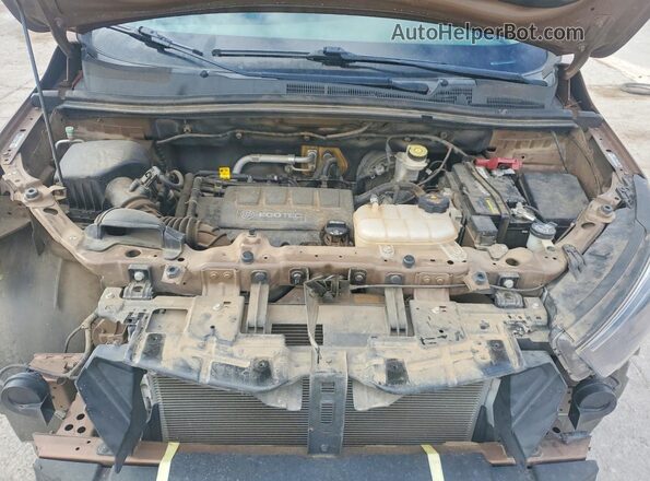 KL4CJASB2HB066025 2017 BUICK ENCORE Tan Vista interior trasera