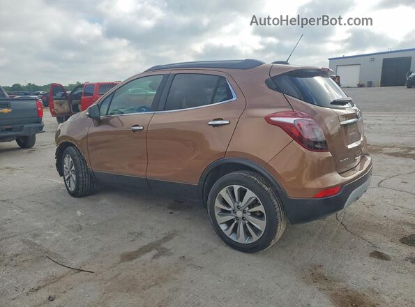 KL4CJASB2HB066025 2017 BUICK ENCORE Tan Trasero izquierdo