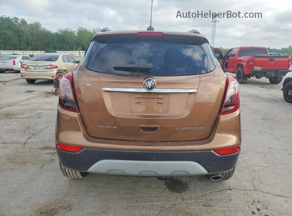KL4CJASB2HB066025 2017 BUICK ENCORE Tan Vista frontal