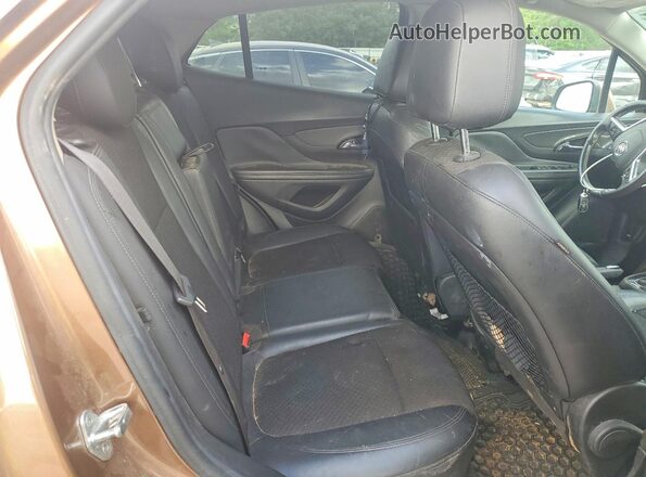 KL4CJASB2HB066025 2017 BUICK ENCORE Tan Vista de los asientos traseros