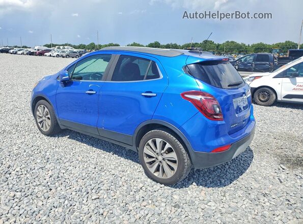 KL4CJASB2HB226825 2017 BUICK ENCORE Blue Rear left