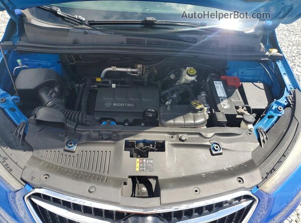 KL4CJASB2HB226825 2017 BUICK ENCORE Blue Rear interior view