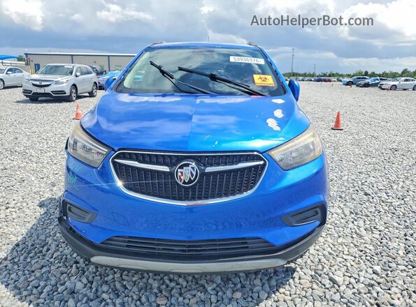 KL4CJASB2HB226825 2017 BUICK ENCORE Blue Front view