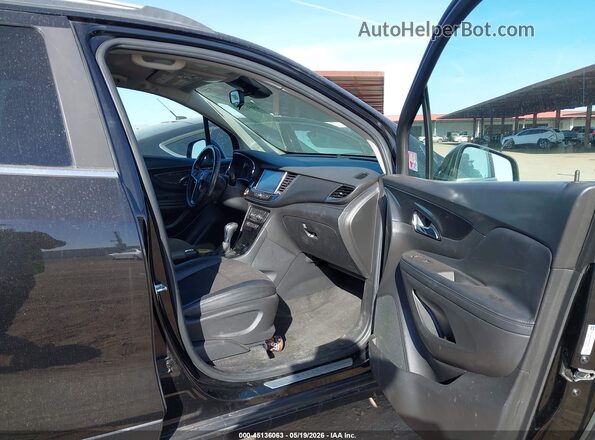 KL4CJASB2HB240787 2017 BUICK ENCORE Черный Вид салона спереди