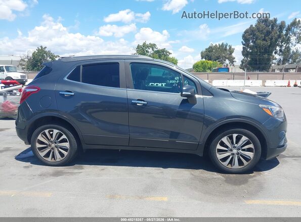KL4CJASB2JB673421 2018 BUICK ENCORE Black Вид задньої частини салону