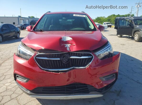 KL4CJASB2KB708573 2019 BUICK ENCORE Темно-бордовый Вид спереди