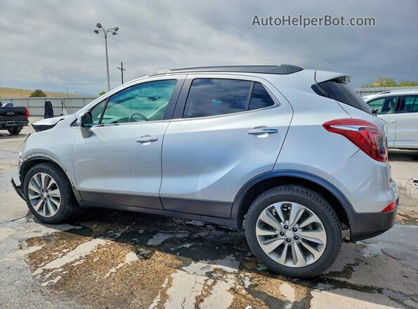 KL4CJASB2KB730170 2019 BUICK ENCORE Silver Հետևի ձախ