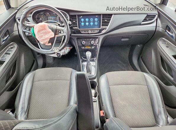 KL4CJASB2KB730170 2019 BUICK ENCORE Silver Առջևի վահանակի տեսք