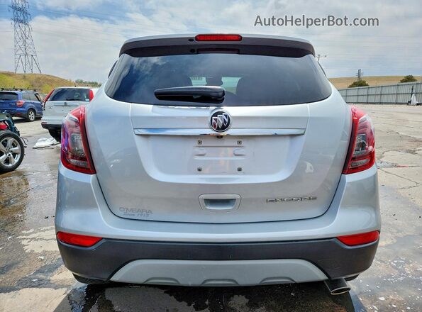 KL4CJASB2KB730170 2019 BUICK ENCORE Silver Հետևի տեսք