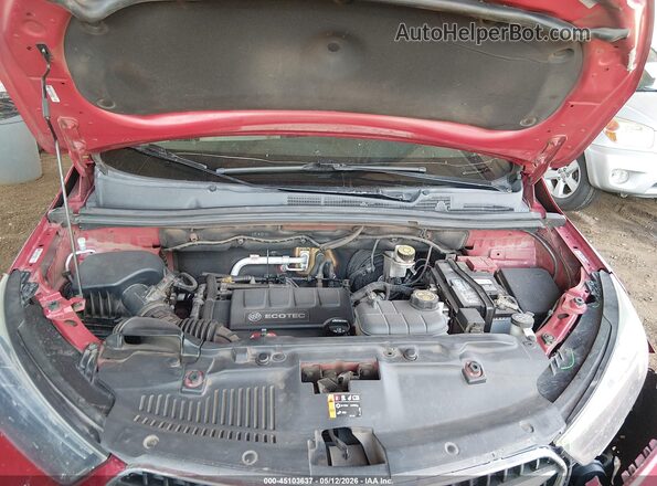 KL4CJASB2KB766344 2019 BUICK ENCORE Красный Вид сзади