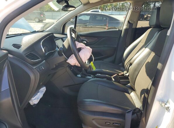 KL4CJASB2KB792037 2019 BUICK ENCORE White Widok wnętrza z przodu