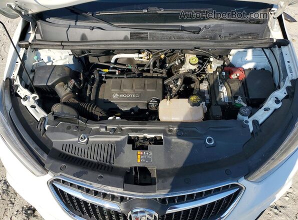 KL4CJASB2KB792037 2019 BUICK ENCORE White Widok komory silnika