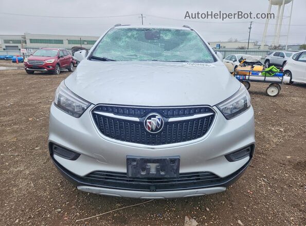 KL4CJASB3HB238286 2017 BUICK ENCORE Серебряный Вид спереди